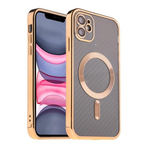 Чохол TPU Metallic Full Camera with Magsafe для iPhone 11