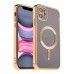 Чохол TPU Metallic Full Camera with Magsafe для iPhone 11