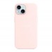 Чохол Silicone Case with MagSafe для iPhone 15 Plus