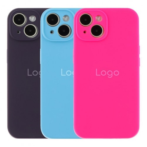 Чохол Silicone Case Full Size with Frame для iPhone 15