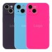 Чохол Silicone Case Full Size with Frame для iPhone 15