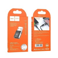 Перехідник Hoco UA17 USB Male to Type-C female USB2.0 adapter Перехідник Hoco UA17 USB Male to Type-C female USB2.0 adapter