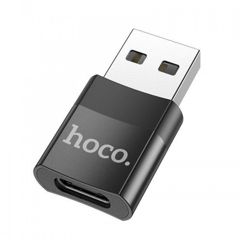 Перехідник Hoco UA17 USB Male to Type-C female USB2.0 adapter
