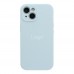 Чохол Silicone Case Full Size with Frame для iPhone 15