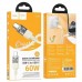 Кабель USB Hoco U129 60W Type-C to Type-C 1.2m