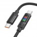 Кабель USB Hoco U126 100W Type-C to Type-C 1.2m Кабель USB Hoco U126 100W Type-C to Type-C 1.2m