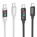 Кабель USB Hoco U126 100W Type-C to Type-C 1.2m Кабель USB Hoco U126 100W Type-C to Type-C 1.2m