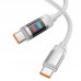 Кабель USB Hoco U126 100W Type-C to Type-C 1.2m Кабель USB Hoco U126 100W Type-C to Type-C 1.2m
