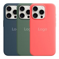 Чохол Silicone Case with MagSafe для iPhone 15 Pro