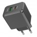 Мережевий Зарядний Пристрій Hoco CS14A 1USB-C/1USB PD/QC 20W Мережевий Зарядний Пристрій Hoco CS14A 1USB-C/1USB PD/QC 20W