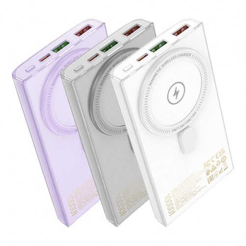Універсальна Мобільна Батарея Power Bank Hoco Q22 Taurus 22.5W+PD20W magnetic digital display 10000mAh