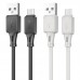 Кабель USB Hoco X101 Assistant Silicone Micro 2.4A 30шт.