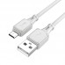 Кабель USB Hoco X101 Assistant Silicone Micro 2.4A 30шт.