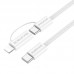 Кабель USB Borofone BX104 Primo two-in-one 60W Type-C to Type-C/iP PD27W Кабель USB Borofone BX104 Primo two-in-one 60W Type-C to Type-C/iP PD27W