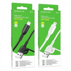 Кабель USB Borofone BX91 Lightning 2.4A Кабель USB Borofone BX91 Lightning 2.4A
