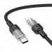 Кабель USB Hoco U129 PD27W Type-C to Lightning 1.2m