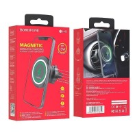 Автотримач Borofone BH45 Magnetic Wireless 15W