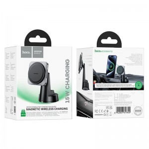 Автотримач Hoco HW16 Magnetic Wireless 15W Автотримач Hoco HW16 Magnetic Wireless 15W