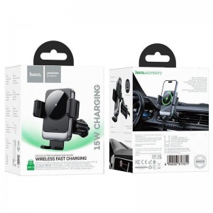 Автотримач Hoco HW13 Speed Wireless 15W Автотримач Hoco HW13 Speed Wireless 15W