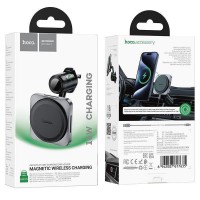 Автотримач Hoco HW15 Speed Magnetic Wireless 15W