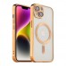 Чохол TPU Metallic Full Camera with Magsafe для iPhone 14 Чохол TPU Metallic Full Camera with Magsafe для iPhone 14