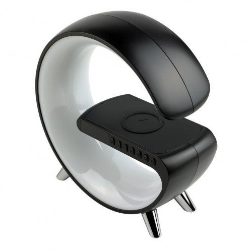 Бездротовий Зарядний Пристрій з с RGB Light/Alarm Clock/Desk Lamp 15W