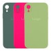 Чохол Silicone Case Square Full Camera для iPhone Xr