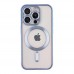 Чохол TPU Metallic Chrome Full Camera with Magsafe для iPhone 12 Pro
