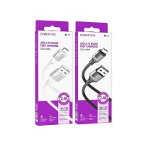 Кабель USB Borofone BX101 Creator Micro 2.4A