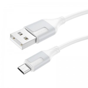 Кабель USB Borofone BX101 Creator Micro 2.4A