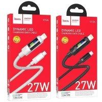 Кабель USB Hoco U126 PD27W Type-C to Lightning 1.2m