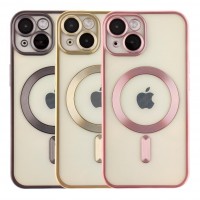 Чохол TPU Metallic Chrome Full Camera with Magsafe для iPhone 15 Чохол TPU Metallic Chrome Full Camera with Magsafe для iPhone 15