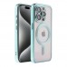 Чохол TPU Metallic Chrome Full Camera with Magsafe для iPhone 15 Pro Max Чохол TPU Metallic Chrome Full Camera with Magsafe для iPhone 15 Pro Max