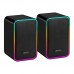 Комп'ютерні колонки Kisonli X21 RGB USB BT