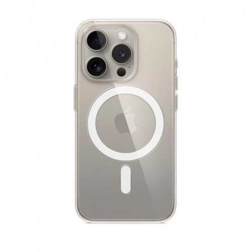 Чохол TPU Clear Case with Magsafe для iPhone 15 Pro Max