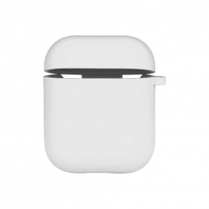 Футляр Silicone Case with microfibra для Airpods 1/2 Футляр Silicone Case with microfibra для Airpods 1/2
