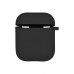 Футляр Silicone Case with microfibra для Airpods 1/2 Футляр Silicone Case with microfibra для Airpods 1/2