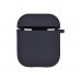 Футляр Silicone Case with microfibra для Airpods 1/2 Футляр Silicone Case with microfibra для Airpods 1/2