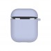 Футляр Silicone Case with microfibra для Airpods 1/2 Футляр Silicone Case with microfibra для Airpods 1/2
