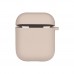 Футляр Silicone Case with microfibra для Airpods 1/2 Футляр Silicone Case with microfibra для Airpods 1/2
