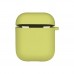 Футляр Silicone Case with microfibra для Airpods 1/2 Футляр Silicone Case with microfibra для Airpods 1/2