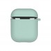 Футляр Silicone Case with microfibra для Airpods 1/2 Футляр Silicone Case with microfibra для Airpods 1/2