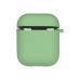 Футляр Silicone Case with microfibra для Airpods 1/2 Футляр Silicone Case with microfibra для Airpods 1/2