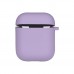 Футляр Silicone Case with microfibra для Airpods 1/2 Футляр Silicone Case with microfibra для Airpods 1/2