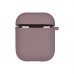 Футляр Silicone Case with microfibra для Airpods 1/2 Футляр Silicone Case with microfibra для Airpods 1/2