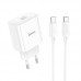 Мережевий Зарядний Пристрій Hoco C76A Pro 1USB-C PD/QC 30W+Type-C to Type-C Мережевий Зарядний Пристрій Hoco C76A Pro 1USB-C PD/QC 30W+Type-C to Type-C