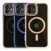 Чохол TPU+PC+Metal Calais with MagSafe для iPhone 12