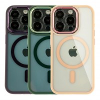 Чохол TPU+PC+Metal Calais with MagSafe для iPhone 15 Pro Max Чохол TPU+PC+Metal Calais with MagSafe для iPhone 15 Pro Max