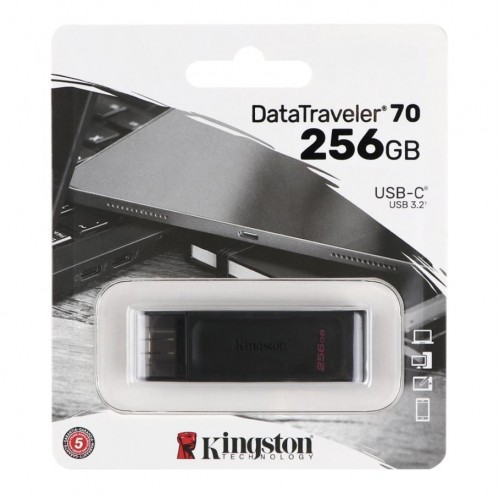 USB флеш-накопичувач 3.2 Kingston DT 70 256GB Type-C