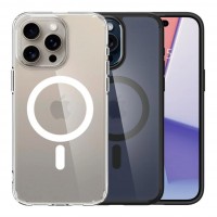 Чохол TPU+PC Spigen Ultra Hybrid with Magsafe для iPhone 15 Pro Чохол TPU+PC Spigen Ultra Hybrid with Magsafe для iPhone 15 Pro